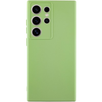Чохол Silicone Cover Lakshmi Full Camera (A) для Samsung Galaxy S24 Ultra Зелений / Pistachio Чохол Silicone Cover Lakshmi Full Camera (A) для Samsung Galaxy S24 Ultra Зелений / Pistachio