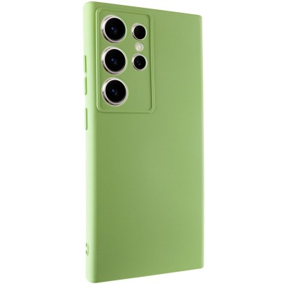 Чохол Silicone Cover Lakshmi Full Camera (A) для Samsung Galaxy S24 Ultra Зелений / Pistachio Чохол Silicone Cover Lakshmi Full Camera (A) для Samsung Galaxy S24 Ultra Зелений / Pistachio