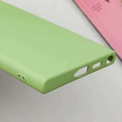 Чохол Silicone Cover Lakshmi Full Camera (A) для Samsung Galaxy S24 Ultra Зелений / Pistachio Чохол Silicone Cover Lakshmi Full Camera (A) для Samsung Galaxy S24 Ultra Зелений / Pistachio