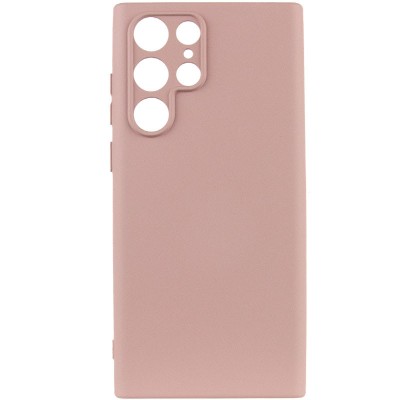 Чохол Silicone Cover Lakshmi Full Camera (A) для Samsung Galaxy S24 Ultra Рожевий / Pink Sand