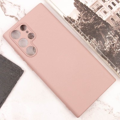 Чохол Silicone Cover Lakshmi Full Camera (A) для Samsung Galaxy S24 Ultra Рожевий / Pink Sand
