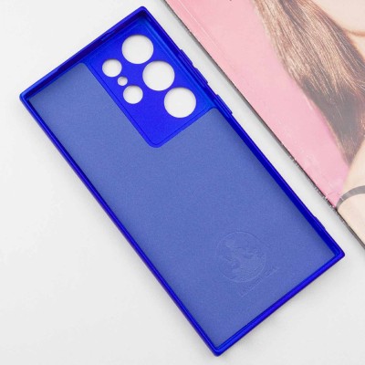 Чохол Silicone Cover Lakshmi Full Camera (A) для Samsung Galaxy S24 Ultra Синій / Iris
