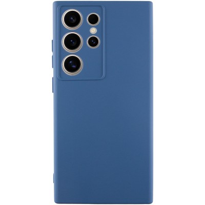 Чохол Silicone Cover Lakshmi Full Camera (A) для Samsung Galaxy S24 Ultra Синій / Navy Blue Чохол Silicone Cover Lakshmi Full Camera (A) для Samsung Galaxy S24 Ultra Синій / Navy Blue