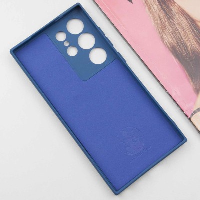 Чохол Silicone Cover Lakshmi Full Camera (A) для Samsung Galaxy S24 Ultra Синій / Navy Blue Чохол Silicone Cover Lakshmi Full Camera (A) для Samsung Galaxy S24 Ultra Синій / Navy Blue