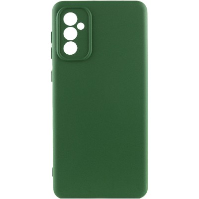 Чохол Silicone Cover Lakshmi Full Camera (A) для Samsung Galaxy S24 Зелений / Dark green