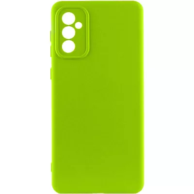 Чохол Silicone Cover Lakshmi Full Camera (A) для Samsung Galaxy S24+ Салатовий / Neon Green