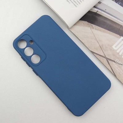 Чохол Silicone Cover Lakshmi Full Camera (A) для Samsung Galaxy S24+ Синій / Navy Blue Чохол Silicone Cover Lakshmi Full Camera (A) для Samsung Galaxy S24+ Синій / Navy Blue