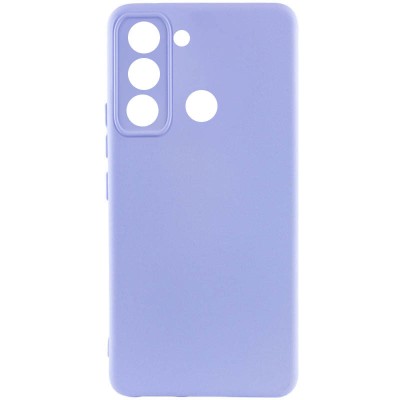 Чохол Silicone Cover Lakshmi Full Camera (A) для TECNO Pop 5 LTE Бузковий / Dasheen