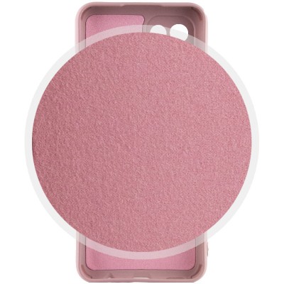 Чохол Silicone Cover Lakshmi Full Camera (A) для TECNO POP 5 Рожевий / Pink Sand