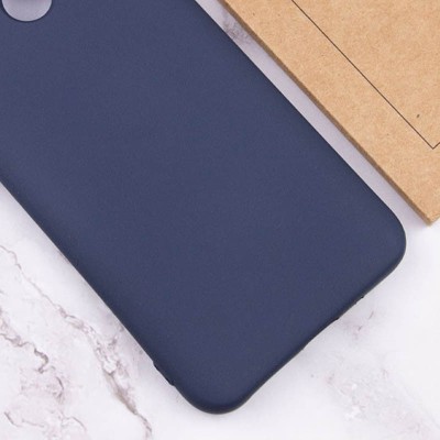 Чохол Silicone Cover Lakshmi Full Camera (A) для TECNO POP 5 Синій / Midnight Blue