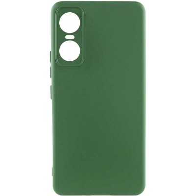 Чохол Silicone Cover Lakshmi Full Camera (A) для Tecno Pop 6 Pro Зелений / Dark green Чохол Silicone Cover Lakshmi Full Camera (A) для Tecno Pop 6 Pro Зелений / Dark green