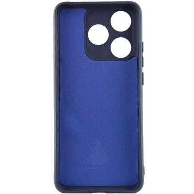 Чохол Silicone Cover Lakshmi Full Camera (A) для TECNO Spark 10 Синій / Midnight Blue