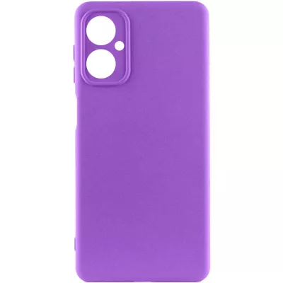 Чохол Silicone Cover Lakshmi Full Camera (A) для TECNO Spark 9 Pro (KH7n) Фіолетовий / Purple