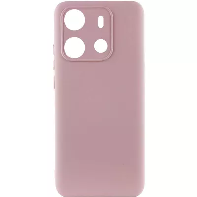 Чохол Silicone Cover Lakshmi Full Camera (A) для Tecno Spark Go 2023 Рожевий / Pink Sand