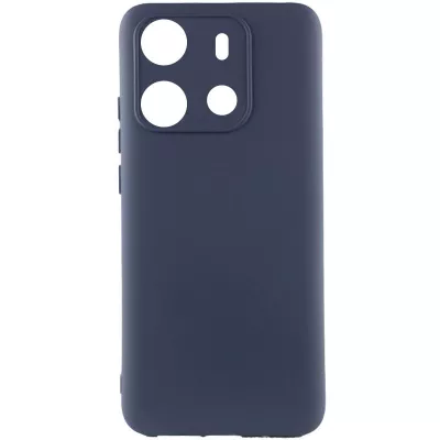 Чохол Silicone Cover Lakshmi Full Camera (A) для Tecno Spark Go 2023 Синій / Midnight Blue