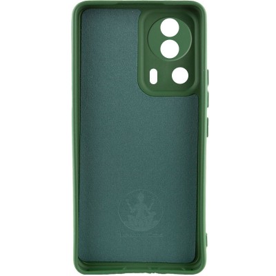 Чохол Silicone Cover Lakshmi Full Camera (A) для Xiaomi 13 Lite Зелений / Dark green