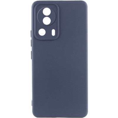 Чохол Silicone Cover Lakshmi Full Camera (A) для Xiaomi 13 Lite Синій / Midnight Blue