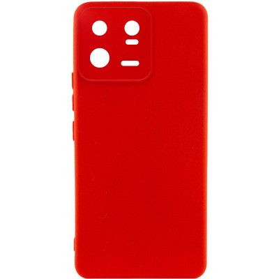Чохол Silicone Cover Lakshmi Full Camera (A) для Xiaomi 13 Pro Червоний / Red