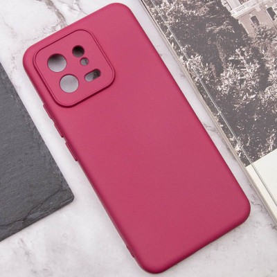 Чохол Silicone Cover Lakshmi Full Camera (A) для Xiaomi 13 Бордовий / Marsala Чохол Silicone Cover Lakshmi Full Camera (A) для Xiaomi 13 Бордовий / Marsala