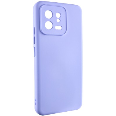 Чохол Silicone Cover Lakshmi Full Camera (A) для Xiaomi 13 Бузковий / Dasheen