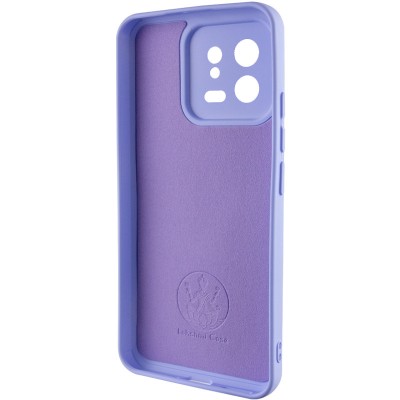 Чохол Silicone Cover Lakshmi Full Camera (A) для Xiaomi 13 Бузковий / Dasheen