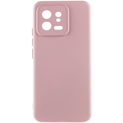 Чохол Silicone Cover Lakshmi Full Camera (A) для Xiaomi 13 Рожевий / Pink Sand