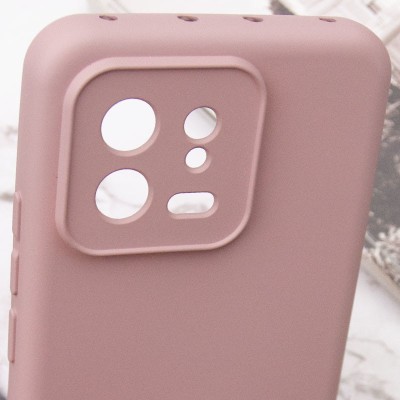 Чохол Silicone Cover Lakshmi Full Camera (A) для Xiaomi 13 Рожевий / Pink Sand