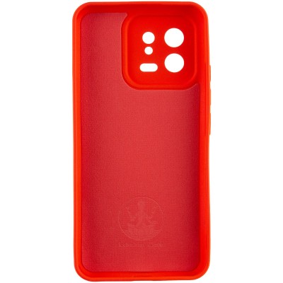 Чохол Silicone Cover Lakshmi Full Camera (A) для Xiaomi 13 Червоний / Red