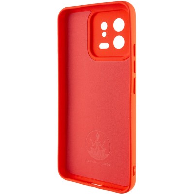 Чохол Silicone Cover Lakshmi Full Camera (A) для Xiaomi 13 Червоний / Red