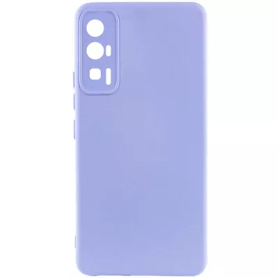 Чохол Silicone Cover Lakshmi Full Camera (A) для Xiaomi Poco F5 Pro Бузковий / Dasheen