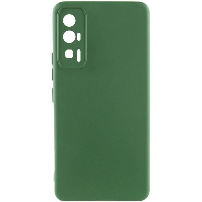 Чохол Silicone Cover Lakshmi Full Camera (A) для Xiaomi Poco F5 Pro Зелений / Dark green Чохол Silicone Cover Lakshmi Full Camera (A) для Xiaomi Poco F5 Pro Зелений / Dark green