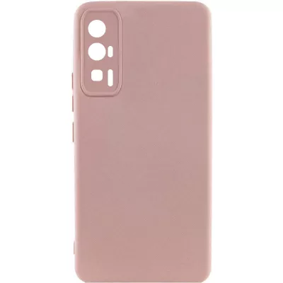 Чохол Silicone Cover Lakshmi Full Camera (A) для Xiaomi Poco F5 Pro Рожевий / Pink Sand