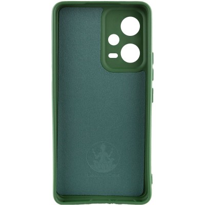 Чохол Silicone Cover Lakshmi Full Camera (A) для Xiaomi Poco X5 5G / Redmi Note 12 5G Зелений / Dark green