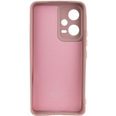 Чохол Silicone Cover Lakshmi Full Camera (A) для Xiaomi Poco X5 5G / Redmi Note 12 5G Рожевий / Pink Sand