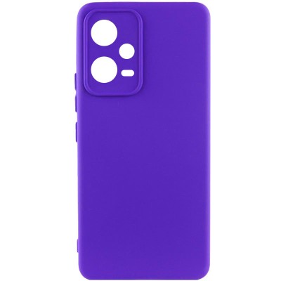 Чохол Silicone Cover Lakshmi Full Camera (A) для Xiaomi Poco X5 5G / Redmi Note 12 5G Синій / Iris Чохол Silicone Cover Lakshmi Full Camera (A) для Xiaomi Poco X5 5G / Redmi Note 12 5G Синій / Iris