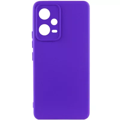 Чохол Silicone Cover Lakshmi Full Camera (A) для Xiaomi Poco X5 5G / Redmi Note 12 5G Синій / Iris