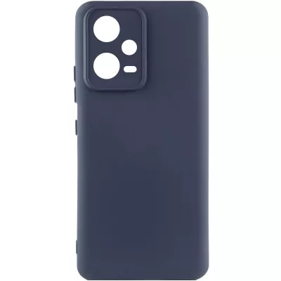 Чохол Silicone Cover Lakshmi Full Camera (A) для Xiaomi Poco X5 5G / Redmi Note 12 5G Синій / Midnight Blue