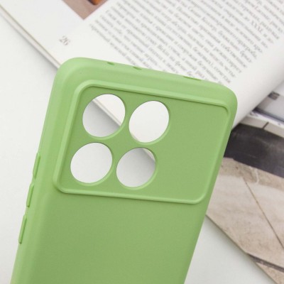 Чохол Silicone Cover Lakshmi Full Camera (A) для Xiaomi Poco X6 / Note 13 Pro 5G Зелений / Pistachio