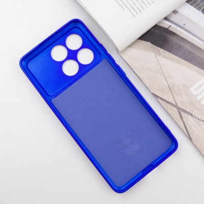 Чохол Silicone Cover Lakshmi Full Camera (A) для Xiaomi Poco X6 / Note 13 Pro 5G Синій / Iris