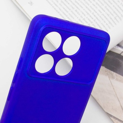 Чохол Silicone Cover Lakshmi Full Camera (A) для Xiaomi Poco X6 Pro Синій / Iris