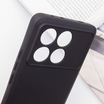 Чохол Silicone Cover Lakshmi Full Camera (A) для Xiaomi Poco X6 Pro Чорний / Black