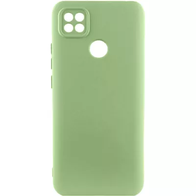 Чохол Silicone Cover Lakshmi Full Camera (A) для Xiaomi Redmi 9C Зелений / Pistachio