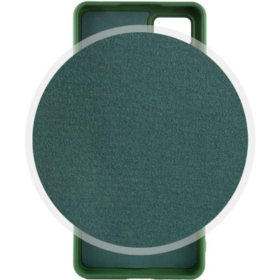 Чохол Silicone Cover Lakshmi Full Camera (A) для Xiaomi Redmi Note 11 Pro 4G/5G / 12 Pro 4G Зелений / Dark green