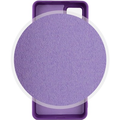 Чохол Silicone Cover Lakshmi Full Camera (A) для Xiaomi Redmi Note 11 Pro 4G/5G / 12 Pro 4G Фіолетовий / Purple