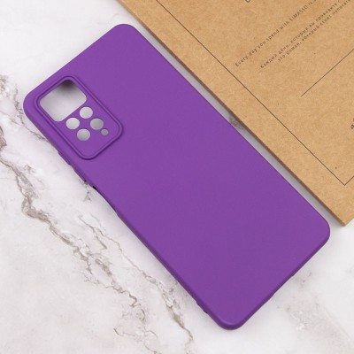 Чохол Silicone Cover Lakshmi Full Camera (A) для Xiaomi Redmi Note 11 Pro 4G/5G / 12 Pro 4G Фіолетовий / Purple