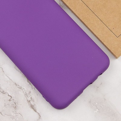 Чохол Silicone Cover Lakshmi Full Camera (A) для Xiaomi Redmi Note 12S Фіолетовий / Purple