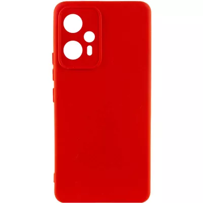 Чохол Silicone Cover Lakshmi Full Camera (A) для Xiaomi Redmi Note 12T Pro Червоний / Red