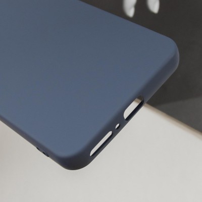 Чохол Silicone Cover Lakshmi Full Camera (A) для Xiaomi Redmi Note 13 4G Синій / Midnight Blue