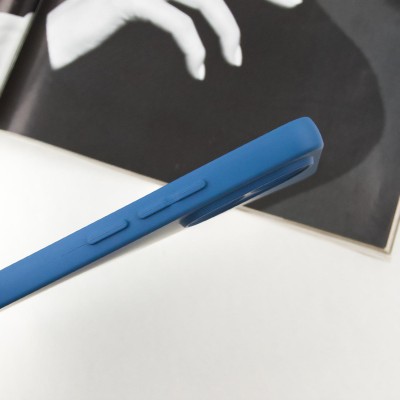 Чохол Silicone Cover Lakshmi Full Camera (A) для Xiaomi Redmi Note 13 4G Синій / Navy Blue