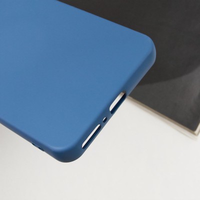 Чохол Silicone Cover Lakshmi Full Camera (A) для Xiaomi Redmi Note 13 4G Синій / Navy Blue